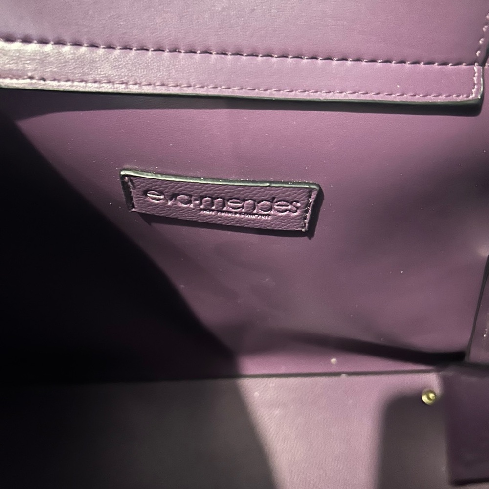 Purple tote bag - Picture 7 of 7